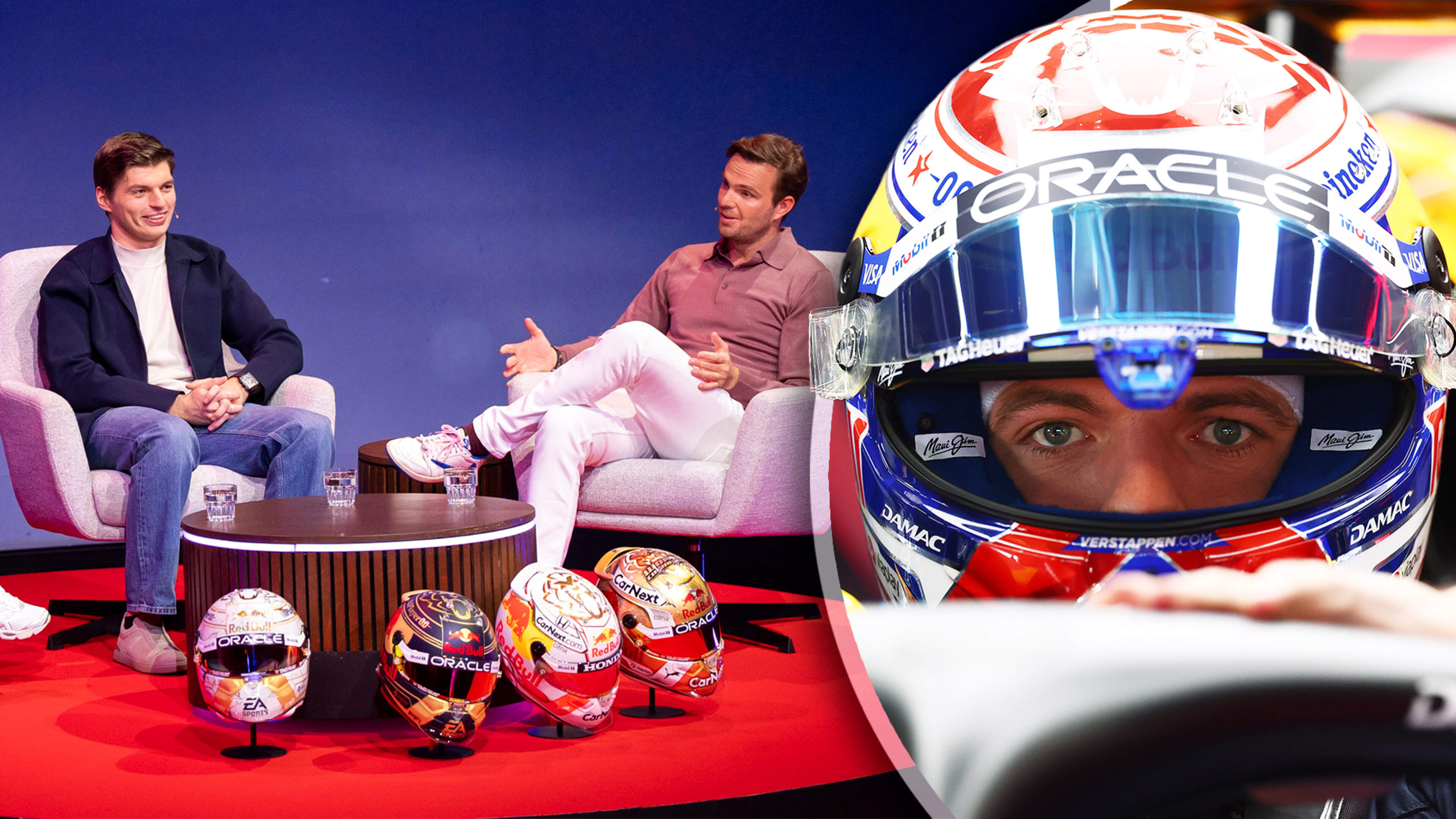 Max Verstappen van circuit naar pluche theaterstoel: ’Op dit soort avonden geen ruimte voor uitgebreide discussies’